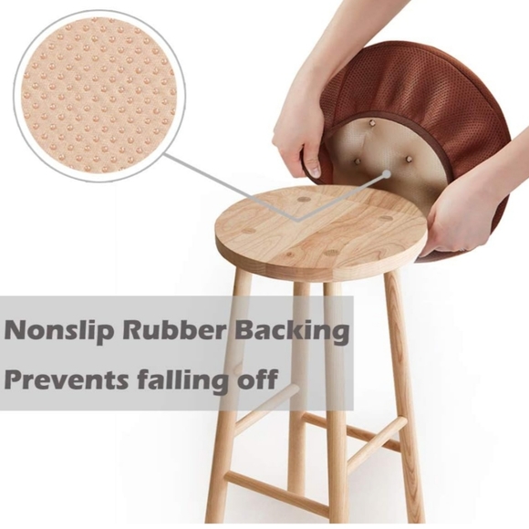 Brown Big Hippo Barstool Seats - Picture 7 of 9